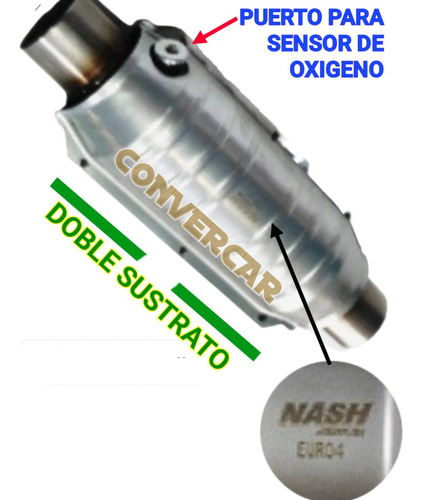 Euro 4 Catalizador Vw Pointer L4 1.8-2.0 L 1998-2010 Foto 5