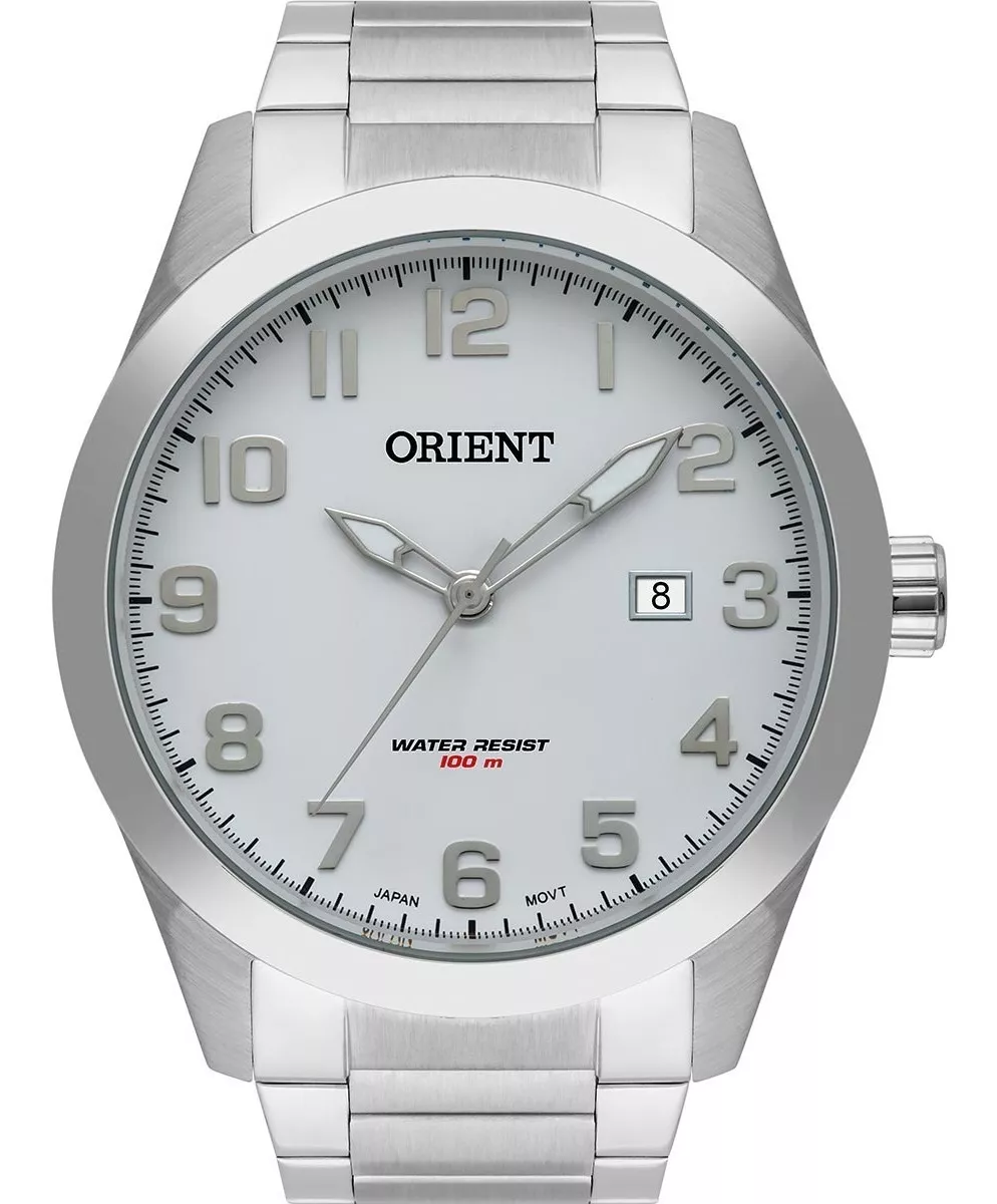 Relógio Orient Masculino Prata Mbss1360 B2sx