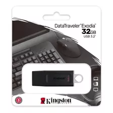 Pendrive Kingston Datatraveler Exodia 32gb Usb 3.2