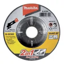 Disco Corte E Desbaste Metal 115x2x22.23mm B-50360 Makita