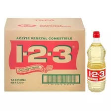 Caja De Aceite Comestible 123 ( 9 Pzs De 1l) 