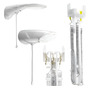 Resistencia Para Lorenzetti Ducha Advanced Top Jet Multitemperatura 220v 7500w Ms Eletro Eletrônica Branco Fosco