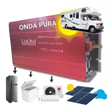 Inversor Onda Senoidal Pura 2000w 24v 220 Lucky Amazonia 