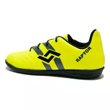 Botines Futsal Raptor Amarillo Fluor Fab913af