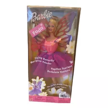 Barbie Fada Borboleta Voadora Lacrada Antiga