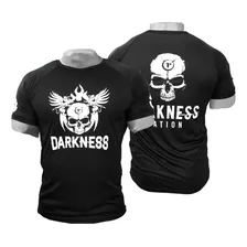 Camiseta T-shirt Darkness Rampage Treino Academia Crossfit