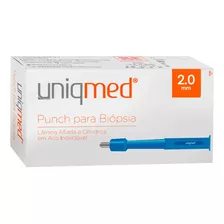 Punch Dermatológico Estéril Descartável P/ Biópsia 2mm-unid
