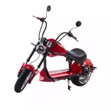 Scooter Elétrica Chopper 2000w Vermelha Pronta Entrega