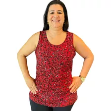 Blusa Regata Plus Size Liganete Barato