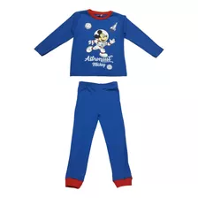 Pijama Varon Disney 2 Piezas Mickey Bebe 12 M Invierno 1 Año