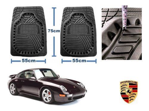 Tapetes Premium Black Carbon 3d Porsche 911 993 1995 A 1998 Foto 2