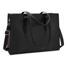 Bolsa Para Laptop Para Mujer De 15.6 Pulgadas, Bolsa De Piel