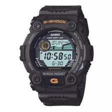 Reloj Hombre Casio G-7900-3dr G-shock Color De La Correa Negro Color Del Bisel Negro Color Del Fondo Negro