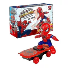 Monopatín Eléctrico Spider-man: Música, Vaso 360 For Niños