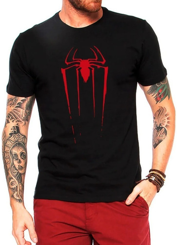 Camiseta Spider Man Super Herói Marvel Camisa Homem Aranha