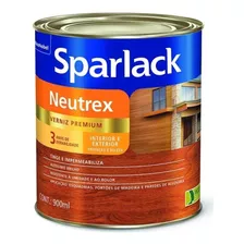 Verniz Neutrex Brilhante Mogno 900ml Sparlack Sparlack