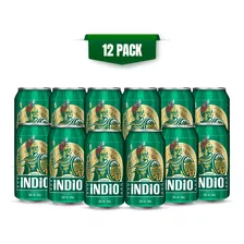Cerveza Indio 12 Latas De 355ml