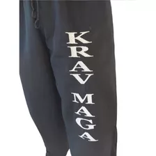 Calça Resistente Para Krav Maga - Bordada - Preta