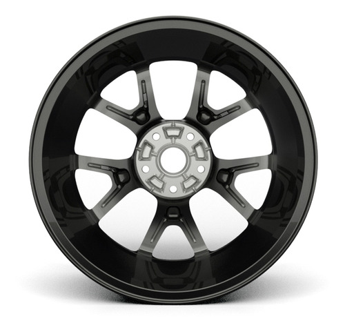 Rin Aluminio 19x7.0 Negro Brillante Dodge Journey Sxt 2015 Foto 2