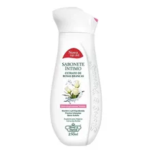 Sabonete Íntimo Vegano Flores & Vegetais Rosas Brancas 250ml