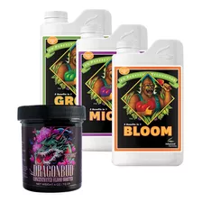  Kit Pro Floración Advanced Nutrients Trio 1l + Dragonbud 