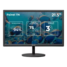 Monitor Zinnia Delfos E21.5 Tn Fhd 75hz Hdmi/vga