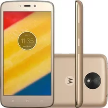  Moto C Plus Dual Sim 16 Gb Ouro-fino 1 Gb Ram Original Nf