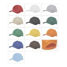 Gorras De Gabardina Lisas Bordadas Ponele Tu Logo!