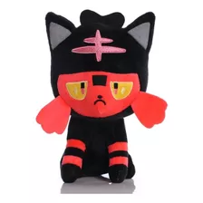 Pokémon De Pelúcia Litten Original 20cm Pronta Entrega