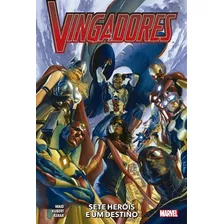 Vingadores Vol.01: Sete Heróis E Um Destino: Nova Marvel Deluxe, De Waid, Mark. Editora Panini Brasil Ltda, Capa Dura Em Português, 2022