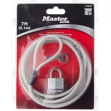 Master Lock 715dat Kit De Cable Para Cobertor De Autos Y Ca.