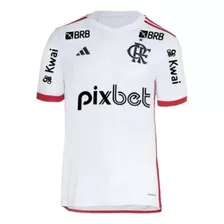 Manto Flamengo Jogo 2 2024 De La Cruz 18 + Kit Patrocinio 