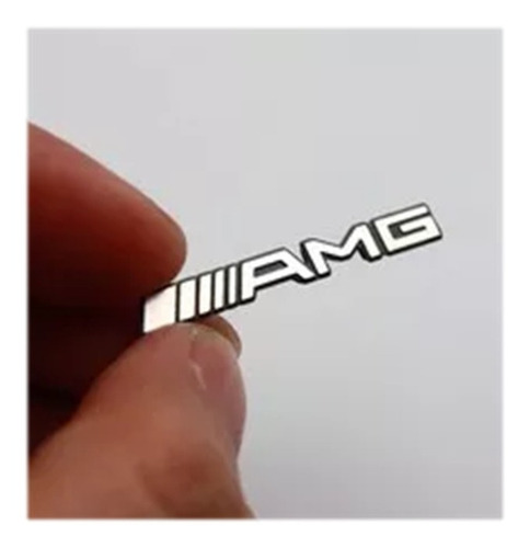 Emblema Amg Bocina Volante Mini 4piezas Kit Mercedes Benz Pc Foto 5