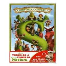 Dvd Shrek História Completa 5 Discos - Comédia - Pt/en