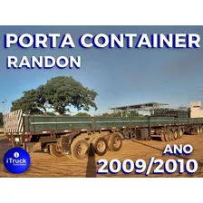 Bitrenzão Randon 2009/2010 Porta Conteiner 26,8 M.