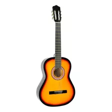 Alaguez Guitarra Clásica Niño 30 Pulgadas Sunburst Con Funda