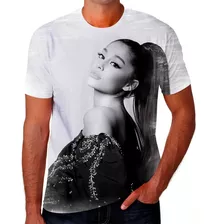 Camisa Camiseta Ariana Grande Cantora Atriz 