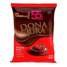 Chocolate Em Pó Solúvel 55% Cacau Dona Jura