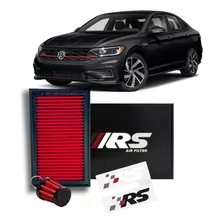 Filtro De Ar Esportivo Rs-2997 Vw Jetta Gli 2.0 2019+