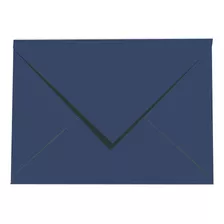 Envelope Casamento 21,5x15,5 Cm Azul Esc 180g 85 Unid App