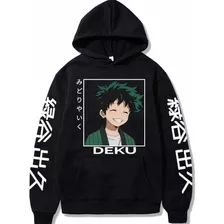 Sudadera Con Capucha My Hero Academia Deku Anime Hip Hop Cas