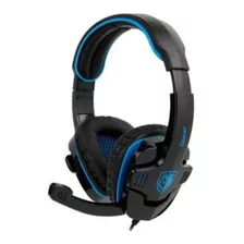 Auricular Sades Sa708gt Gaming Control Xbox360 Ps4 Pc Switch Color Azul