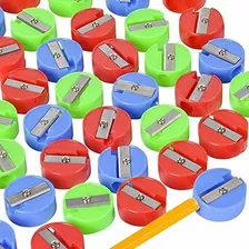 Sacapunta - Round Pencil Sharpeners, Bulk Pack 144, Colorful