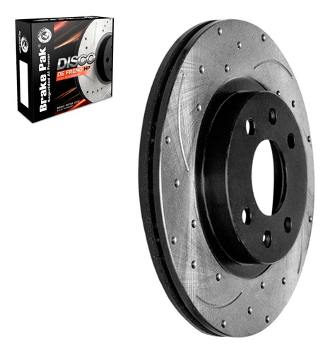 Discos De Freno Marca Brake Pak Para Renault Citius 1.4 1.6 Foto 3