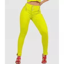 Calça Jeans Feminina Rhero Color Modeladora 