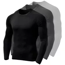 Camisa Térmica Segunda Pele Masculina Para Frio E Neve