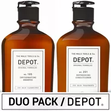 Duo Pack Depot Shampoo 101 Energizante Y Acondicionador 201