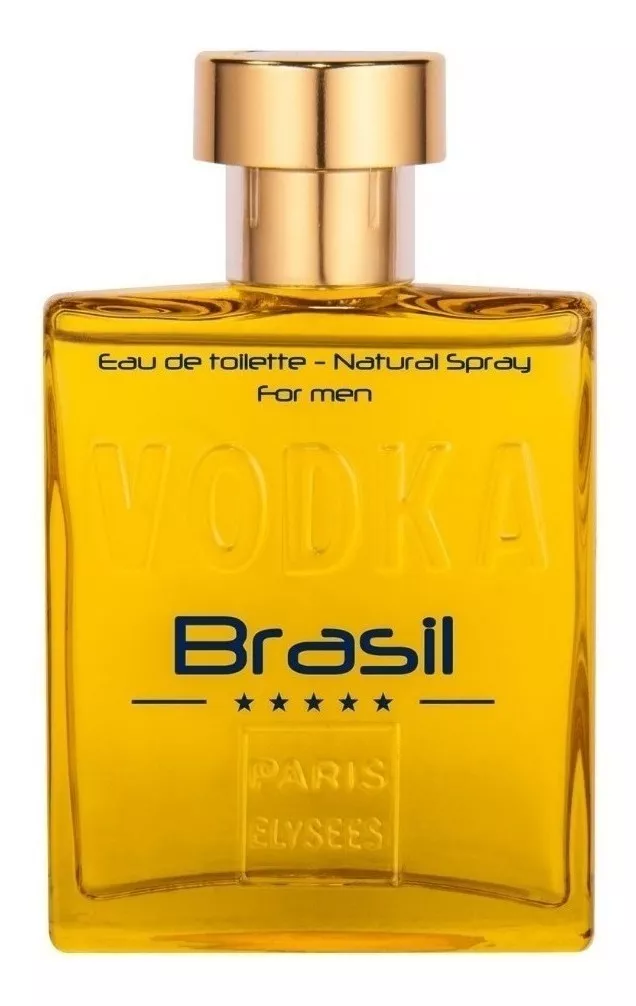 Paris Elysees Vodka Brasil Yellow Edt 100ml Para Masculino