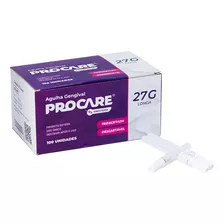 Agulha Gengival 27g Longa C/100 - Procare