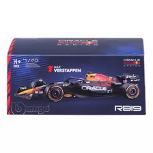 Auto Rb19 Redbull Racing Max Verstappen Formula 2023 1/43 Color Azul Marino